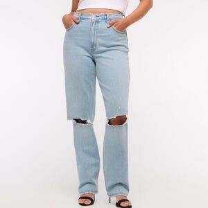 Abercrombie & Fitch 90s straight curve love